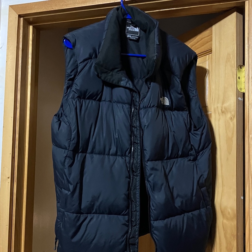 The North Face Men's Dark Blue Puffer Vest